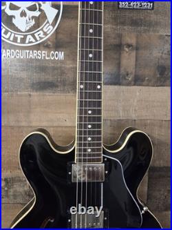 2022 Gibson ES-335 Dot Ebony Finish With Ohsc 8 Lb