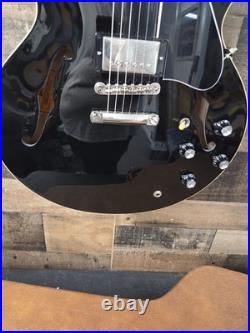 2022 Gibson ES-335 Dot Ebony Finish With Ohsc 8 Lb