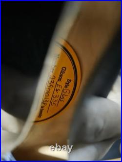 2022 Gibson ES-335 Dot Ebony Finish With Ohsc 8 Lb