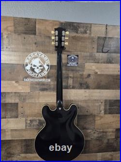 2022 Gibson ES-335 Dot Ebony Finish With Ohsc 8 Lb