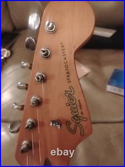 40th Anniversary Squire Stratocaster Blackburst Vintage