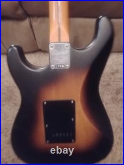 40th Anniversary Squire Stratocaster Blackburst Vintage