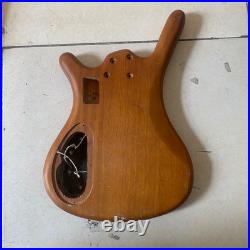 4 String Bass Body, Burlwood Top, Active Routing, Mahogany Body Fit Warwick