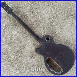 4 String Bass Semi Finished Project, Mahogany Body, Rosewood Fingerboard Neck