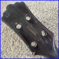 4 String Bass Semi Finished Project, Mahogany Body, Rosewood Fingerboard Neck