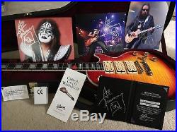 68 RI Gibson Custom Shop Les Paul Guitar signed by Ace Frehley
