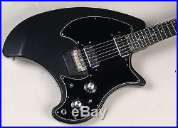 70's Black Ovation 1251 Breadwinner Electric Guitar with Gig Bag