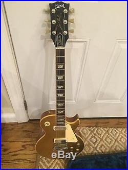 77' gibson Les Paul gold top