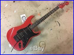80s JB Player Stratocaster Electric Guitar Red Neck Thru