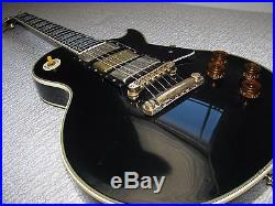 87 Gibson Les Paul Custom Black Beauty with Case 3 Pickups