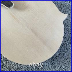 8 String Unfinished DIY Mandolin, Spruce Top Body, Maple Neck, 24 Frets