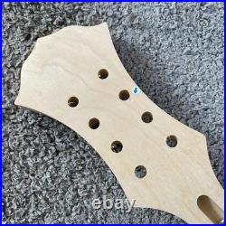 8 String Unfinished DIY Mandolin, Spruce Top Body, Maple Neck, 24 Frets