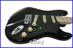 920D Fender Standard Strat Mod Duncan SSL-5, Fender'69, Fat'50s Black withCase