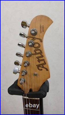 ANBOY ODYSSEY series Used Alder body Maple neck Sunburst withHard case