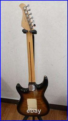 ANBOY ODYSSEY series Used Alder body Maple neck Sunburst withHard case