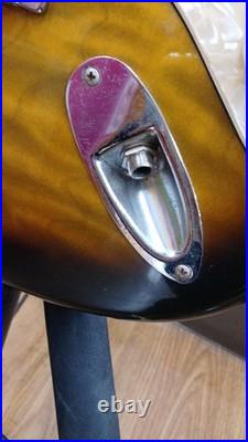 ANBOY ODYSSEY series Used Alder body Maple neck Sunburst withHard case