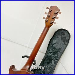 AXL AL-820-BR Electric Guitar Brown with Soft Case
