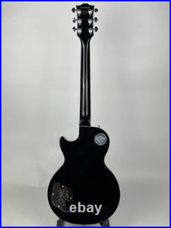 Ace Frehley Budokan Les Paul electric guitar, Transparent Black Flame Maple Top