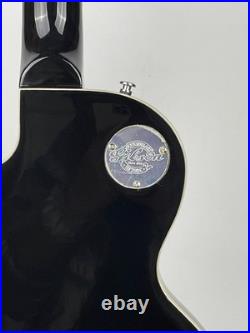 Ace Frehley Budokan Les Paul electric guitar, Transparent Black Flame Maple Top