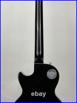 Ace Frehley Budokan Les Paul electric guitar, Transparent Black Flame Maple Top
