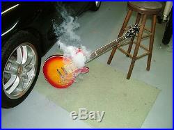 Ace Frehley Les Paul Smoking Guitar Conversion