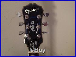 Ace Frehley epiphone Les Paul guitar. Gibson