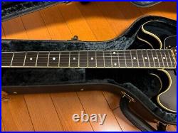 Aria pro ii TA-tonic BK semi-acoustic Guitar used good condition from Japan Aria pro ii TA-tonic BK semi-acoustic Guitar used good condition from Japan
