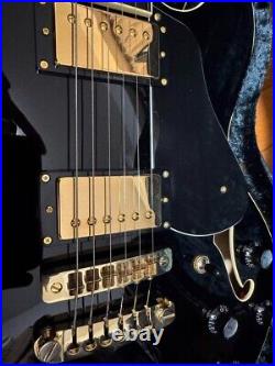 Aria pro ii TA-tonic BK semi-acoustic Guitar used good condition from Japan Aria pro ii TA-tonic BK semi-acoustic Guitar used good condition from Japan