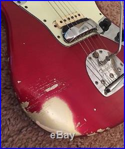 Authentic 1965 / 1964 Fender Jaguar Vintage Pre CBS Guitar CAR candy apple 65 64