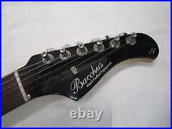 BACCHUS BST-TTC BLK Used Alder body Rosewood fingerboard withSemi-hard case