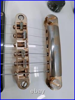 BLITZ BLP-CST WHITE Used Nato body Nato neck Rosewood fingerboard White