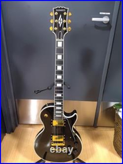 BUSKER'S BLC-500/BLK Used Maple body Engineering wood fingerboard withGig case