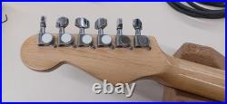 BUSKER'S BST-3H Used Basswood body Maple neck Engineering wood fingerboard Black