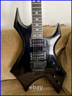 B. C. Rich Warlock Electric Guitar Black Neck-Through