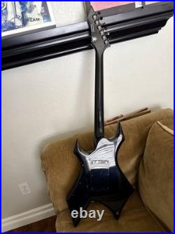 B. C. Rich Warlock Electric Guitar Black Neck-Through