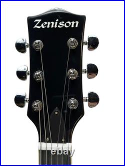 B-Stock Zenison Steel Pan Acoustic Electric Resonator Guitar Cutaway Sunburst
