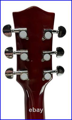 B-Stock Zenison Steel Pan Acoustic Electric Resonator Guitar Cutaway Sunburst