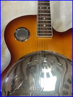 B-Stock Zenison Steel Pan Acoustic Electric Resonator Guitar Cutaway Sunburst