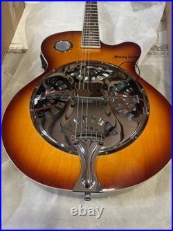 B-Stock Zenison Steel Pan Acoustic Electric Resonator Guitar Cutaway Sunburst