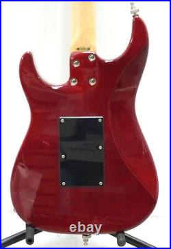 Bacchus G-custom Red Used Quilt Maple Top Body Maple Neck Maple Fingerboard