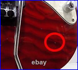 Bacchus G-custom Red Used Quilt Maple Top Body Maple Neck Maple Fingerboard