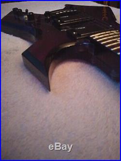 Bc Rich Purple-smoke Acrylic Warlock Electric Guitar