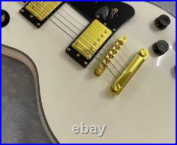 Best Seller Electric Guitar Alpine White/Gold hardware mahogany body
