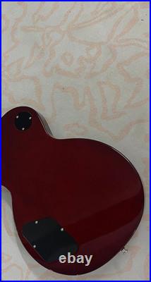 Best-selling brown electric guitar flam maple top HH pickups mahogany body US
