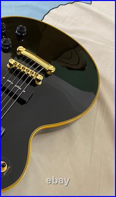 Black Color Electric Guitar 6strings Gold hardware mahogany neck high quality