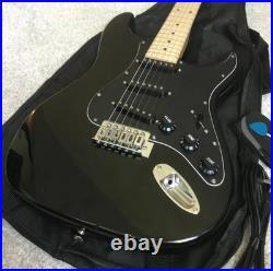 Black Electric Guitar Starter Package with 20-Watt Amp, Full-Size, Strat Style Black Electric Guitar Starter Package with 20-Watt Amp, Full-Size, Strat Style