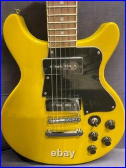 Blitz BLP-SPL DC YL Electric Guitar Set-Neck Nato Rosewood 22F Yellow