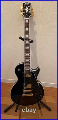 Blitz Single-Cut Custom Type Electric Guitar Black with Case