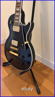 Blitz Single-Cut Custom Type Electric Guitar Black with Case