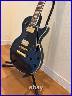 Blitz Single-Cut Custom Type Electric Guitar Black with Case